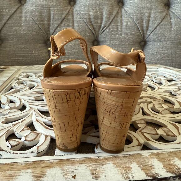 Coach Wedge Heel Platform Sandals Shoes Women's 7.5 - Picture 10 of 10